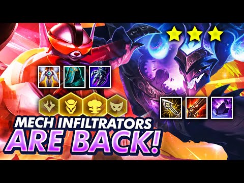 THE RETURN OF MECH/INFILTRATORS! THE MOST SPAMMABLE COMP EVER! | TFT | Teamfight Tactics Galaxies