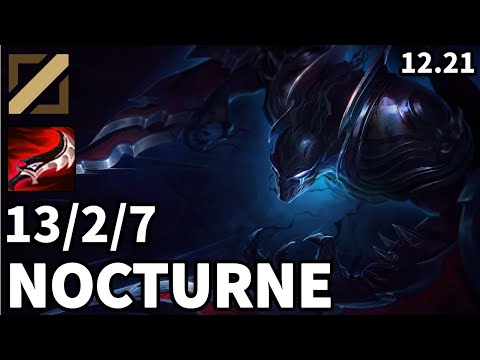 Nocturne Mid vs Sylas - KR Master | Patch 12.21