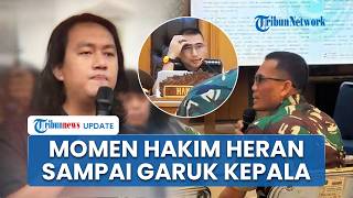 Hakim sampai Garuk-garuk Kepala Dengar Motif Pelaku Oknum BAIS TNI Siram Air Keras ke Andrie Yunus