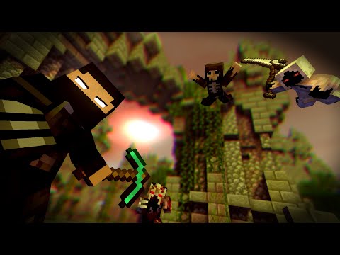 "Never Give Up" A Minecraft Original Music Video ♪