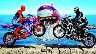 الرجل العنكبوت انقاذ باتمان Spider-Man Rescue batman vs iron man vs venom funny Game GTA 5 superhero