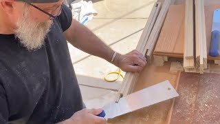 Wood Window Sash Making Set Up in a 10x10 Square (Ok, 10x16, Whatever)