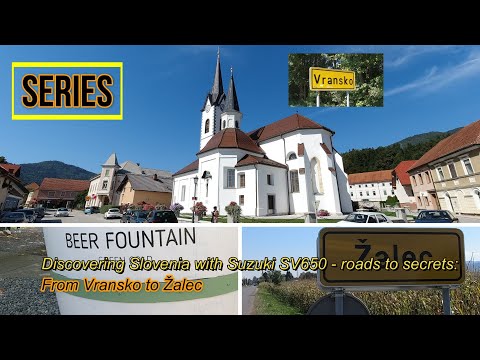 Discovering Slovenia with Suzuki SV650 - roads to secrets: From Vransko to Žalec