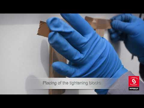 SOROMAP - Hull repair - Placing the back epoxy plate