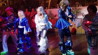 One of the funniest Mamma Mia wedding surprises - Dancing Queen and Waterloo