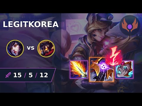 [ LegitKorea ] Ahri MID vs Viktor | NA MASTER | LOL Season 2024