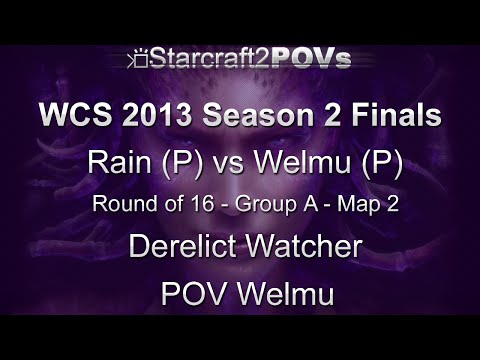 SC2 HotS - WCS 2013 S2 Finals - Rain vs Welmu - Group A Ro16 - Map 2 - Derelict Watcher - Welmu
