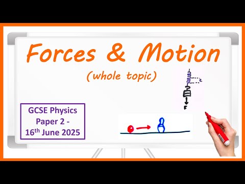 FORCES & MOTION topic in full - GCSE Physics