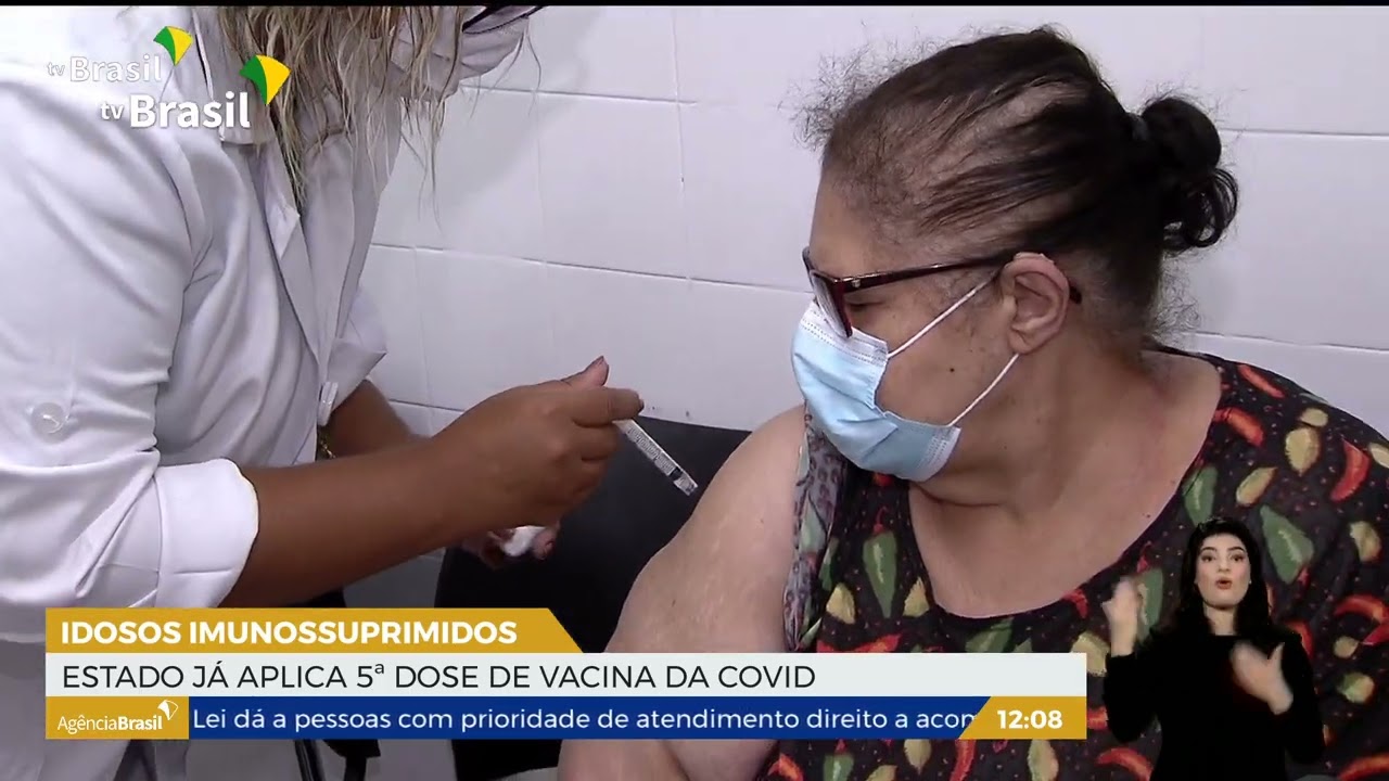 SP | Estado aplica quinta dose da vacina contra covid