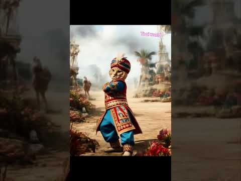 A crazy cat dancing #cat#crazily #cute #animatin #funny#aicats #catshorts #cats video #viralvideo