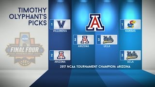 Actor Timothy Olyphant Fills Out a NCAA Men's Basketball Bracket - 3/13/17