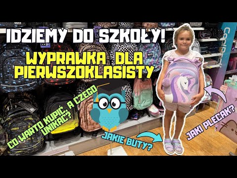 Wyprawka szkolna 2025 📚👧 Co kupić do 1 klasy? Test plecaków, piórników i porady rodziców! #szkoła 