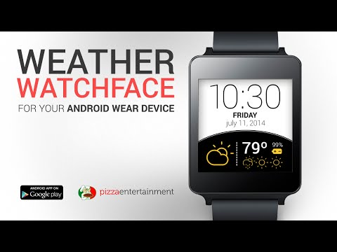 Weather Watch Face Video