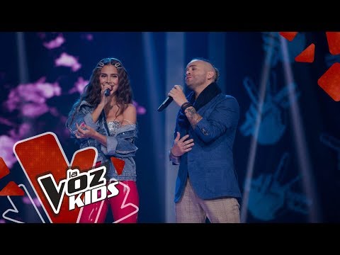 Greeicy and Nacho sing Destino | Yatra and His Friends | The Voice Kids Colombia 2019