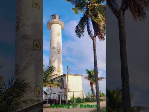 Oluvil Lighthouse by the Beach 🌊🗼 | Eastern Sri Lanka Beauty