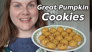 GREAT PUMPKIN COOKIES 🎃 1960s Peanuts Cook Book