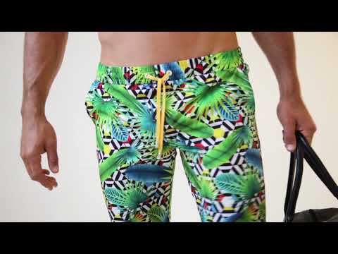 ESJ042 GEO TROPIC PANTS