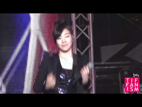 [FANCAM] 111008 GTB  Big Concert - Tiffany