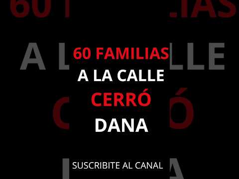 Cerró Dana en Naschel: 50 familias a la calle
