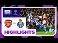Arsenal v Porto | Champions League 23/24 | Match Highlights