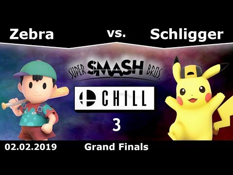 Smash&Chill 3 | Zebra(Ness) Vs. Schligger(Pikachu) | Grand Finals