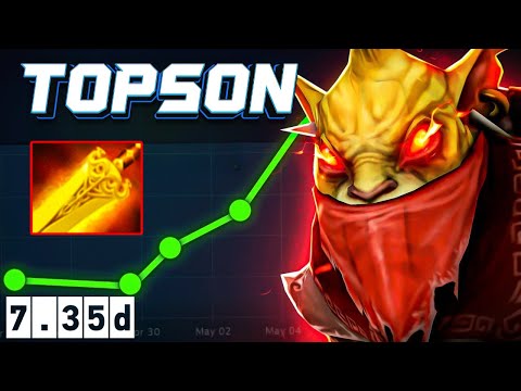 Topson Created New Meta in Pro Scene - WTF Mid Bounty Hunter Radiance vs Entity