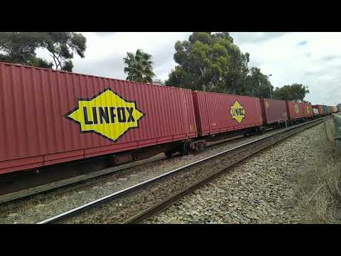 Adelaide Freight Train 1500m long