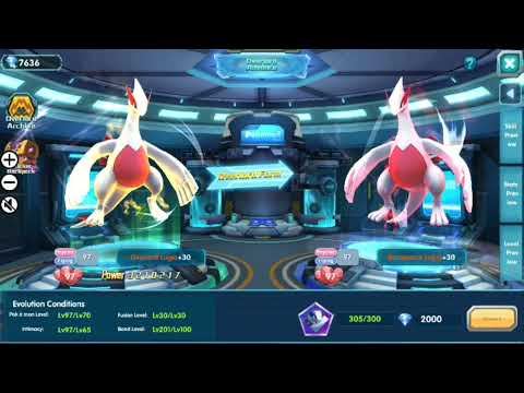pokeland legends overload lugia evolve to resounce lugia Wow! Amezing 😎🤘