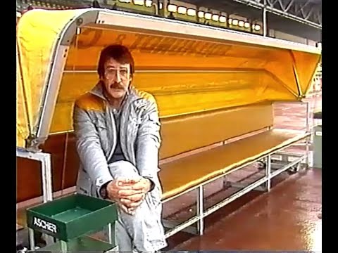 SV Werder Bremen  1985. Mitschnitt aus dem Clubheim des SV Werder in der Südtribüne  Sport 3.