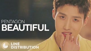 PENTAGON - Beautiful (Line Distribution)