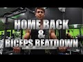 Home Back & Biceps Beatdown