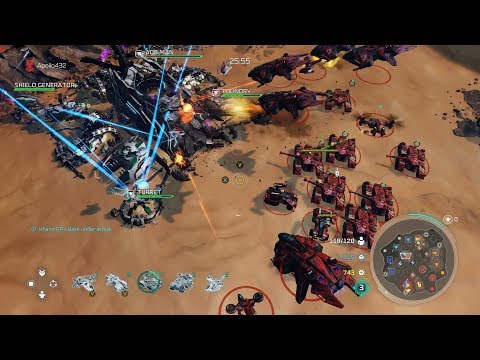 Halo Wars 2: 3v3 Deathmatch Gameplay (No Commentary)