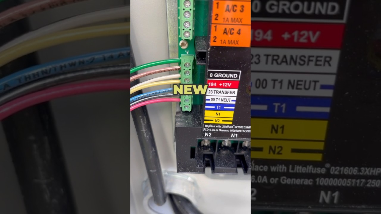 Generac Transfer Switch Wiring: The Update You NEED