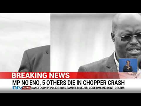 CS Murkomen mourns MP Johana Ng'eno