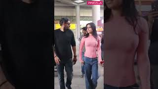 Father-daughter duo, #ajaydevgn and #nysadevgan were papped at the airport today! #shorts #pinkvilla