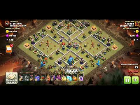 COC SUPER 3 STARS TH12 WAR ATTACK BOHOG