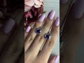 Серебряные серьги с александритом 5.1ct