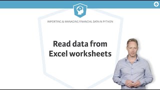 Python Tutorial: Read data from Excel worksheets