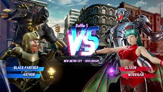 Requested MARVEL VS. CAPCOM: INFINITE Black Panther and Arthur Arcade Gameplay