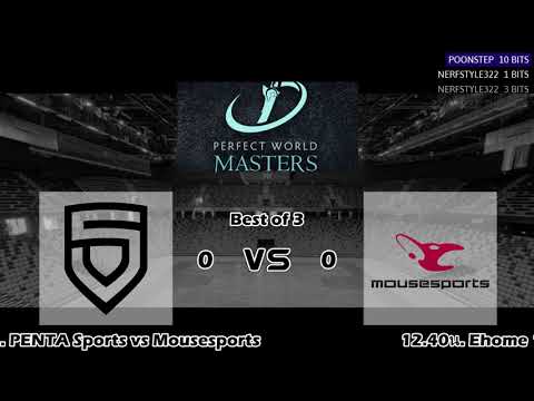 [TH] Dota 2: PENTA Sports vs Mousesports The Perfect World Masters EU Qualifier