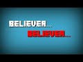 Believer Song Lyrics Whatsapp Status