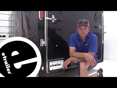 etrailer | Optronics LED License Plate Light Review and Installation