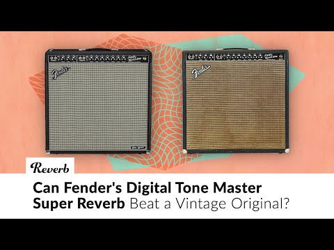 Fender Tone Master Super Reverb Guitar Combo Amp, Black image 5
