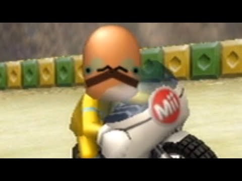 trying to get first place at 150cc flower cup on mario kart wii goes wrong
