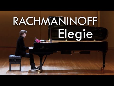 Dmitry Masleev plays Rachmaninoff: Elegie op. 3