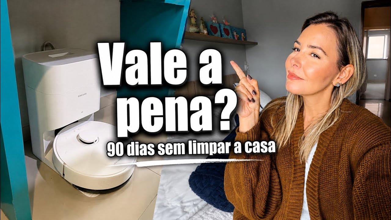 Miniatura da avaliação em vídeo de Robô Aspirador e Passa Pano Dreame D15 Plus com Autoesvaziamento
