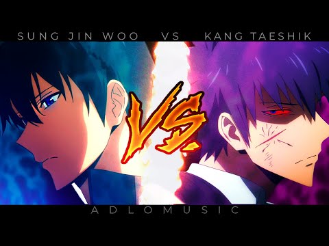 SUNG JIN WOO VS. KANG TAESHIK RAP | Solo Levelling | 2024 | AdloMusic