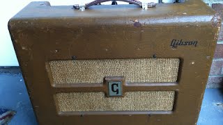 Video thumbnail for 1951 Gibson GA-20 112 Combo Amp DEMO by The Guitologist