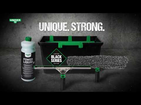 UNGER Black Series - Window Cleaning Kit