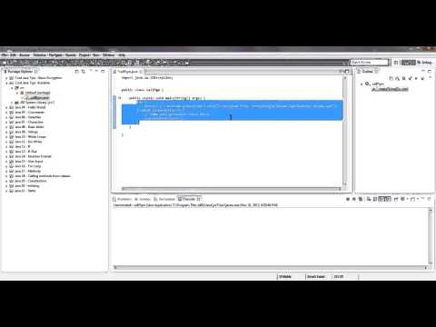 Cool Java Tricks Call An External Program